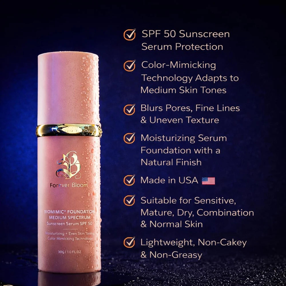 Forever Bloom Bio Mimic Foundation Medium