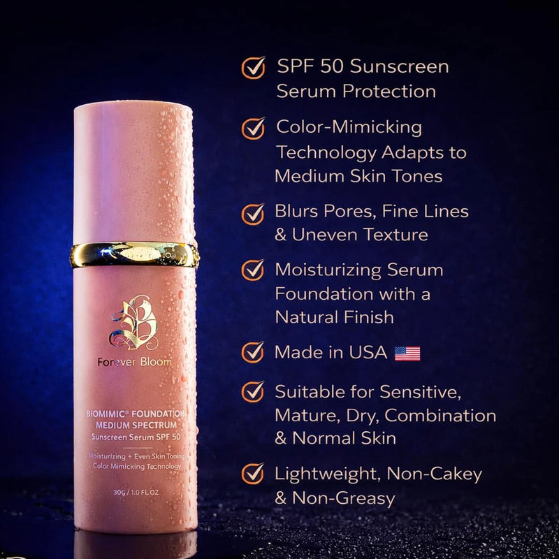Forever Bloom Bio Mimic Foundation Medium