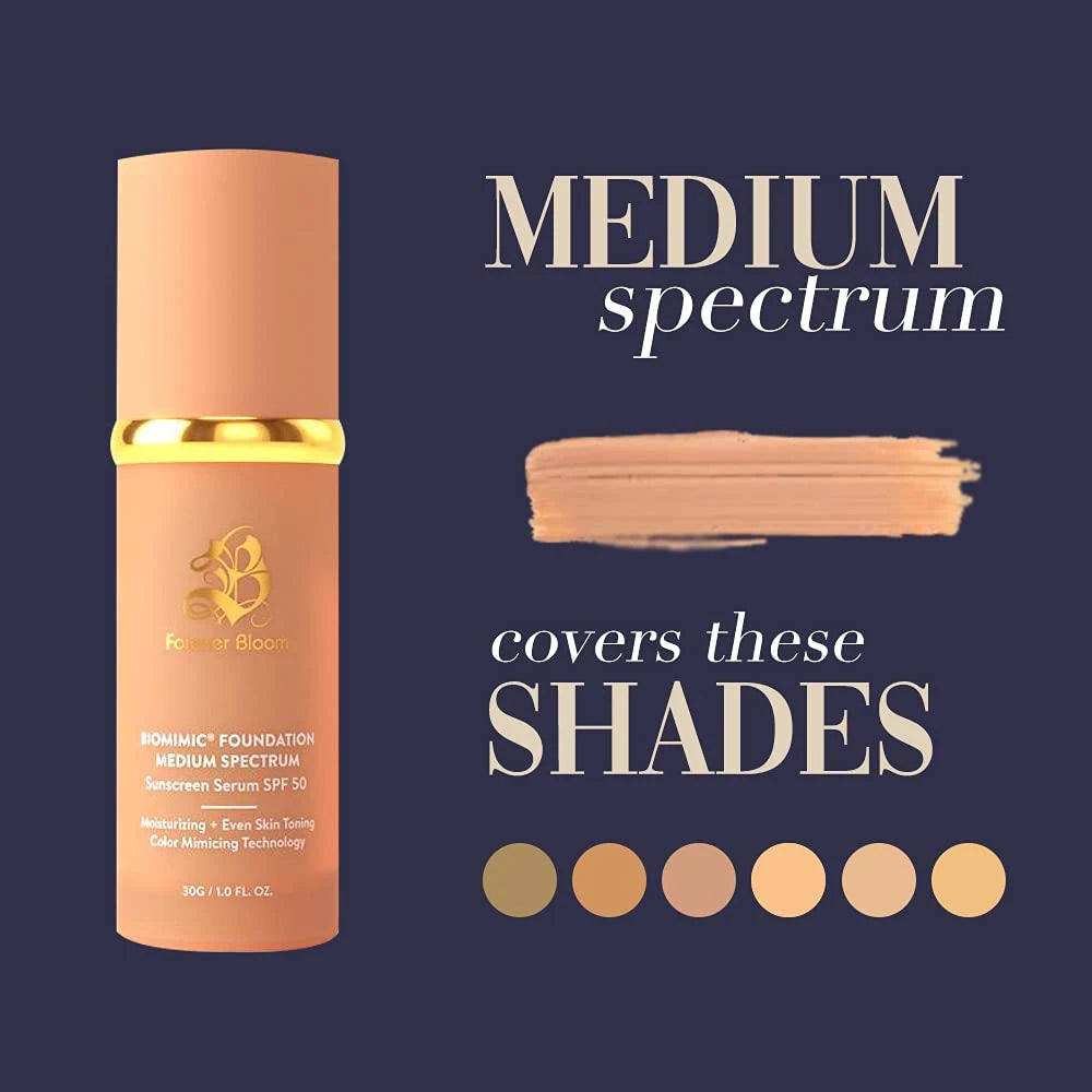 Forever Bloom Bio Mimic Foundation Medium