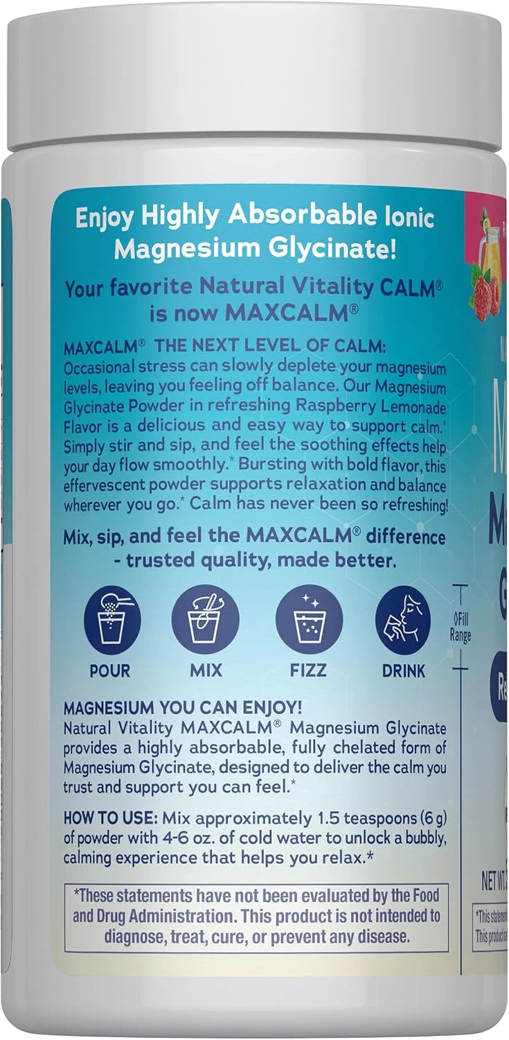 Polvo de Glicinato de Magnesio para Relajación